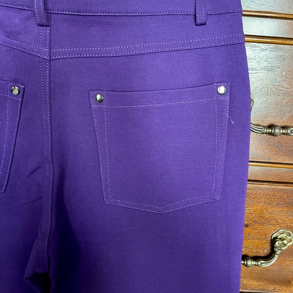 NWOT Tempo Paris Stretchy Straight Leg Jeans Size 8 - Picture 5 of 7